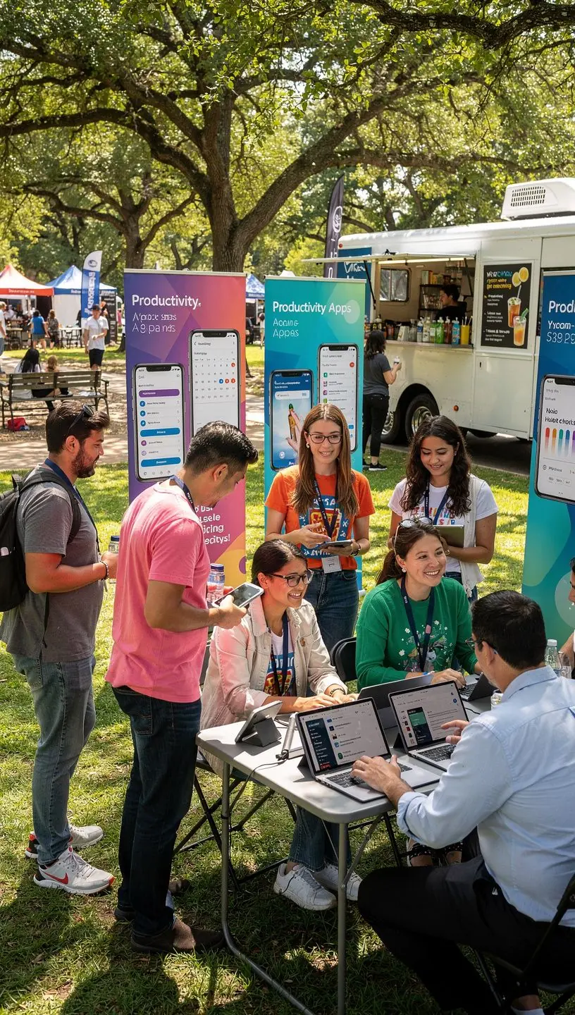 Professional team collaboration