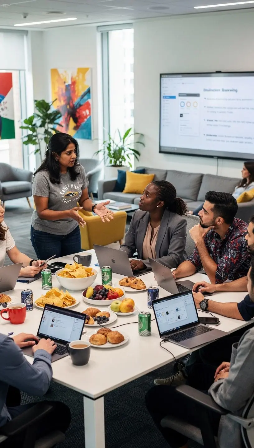 Professional business solutions illustration